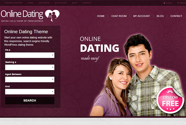 Dating theme wordpress